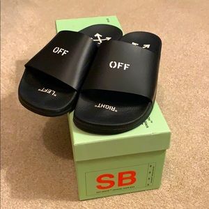 Brand New Off White Slides